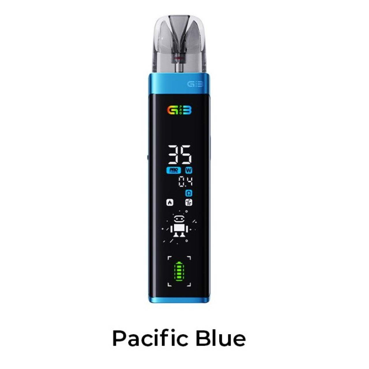 Uwell Caliburn G3 Pro Pod Kit Refillable Mesh Coil USB C - Pacific Blue
