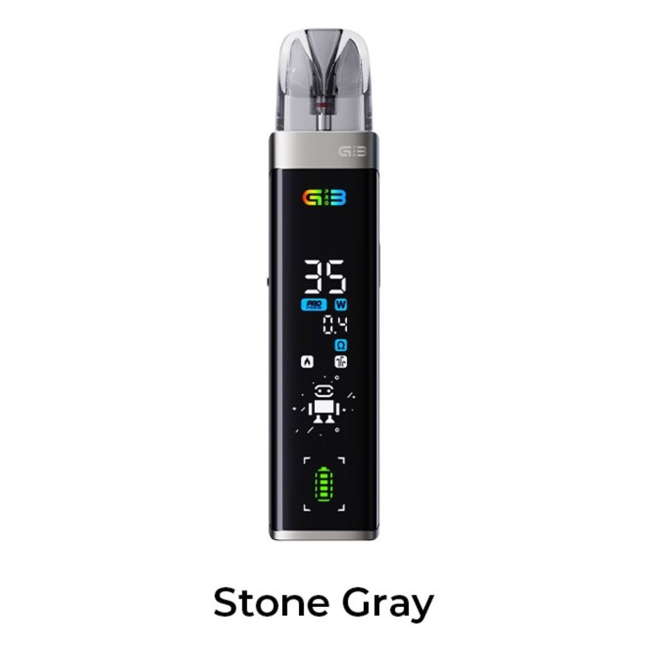 Uwell Caliburn G3 Pro Pod Kit Refillable Mesh Coil USB C - Stone Gray