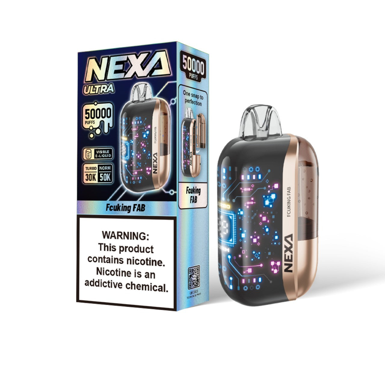 NEXA Ultra Disposable Vape 50000 Puffs - Fcuking FAB
