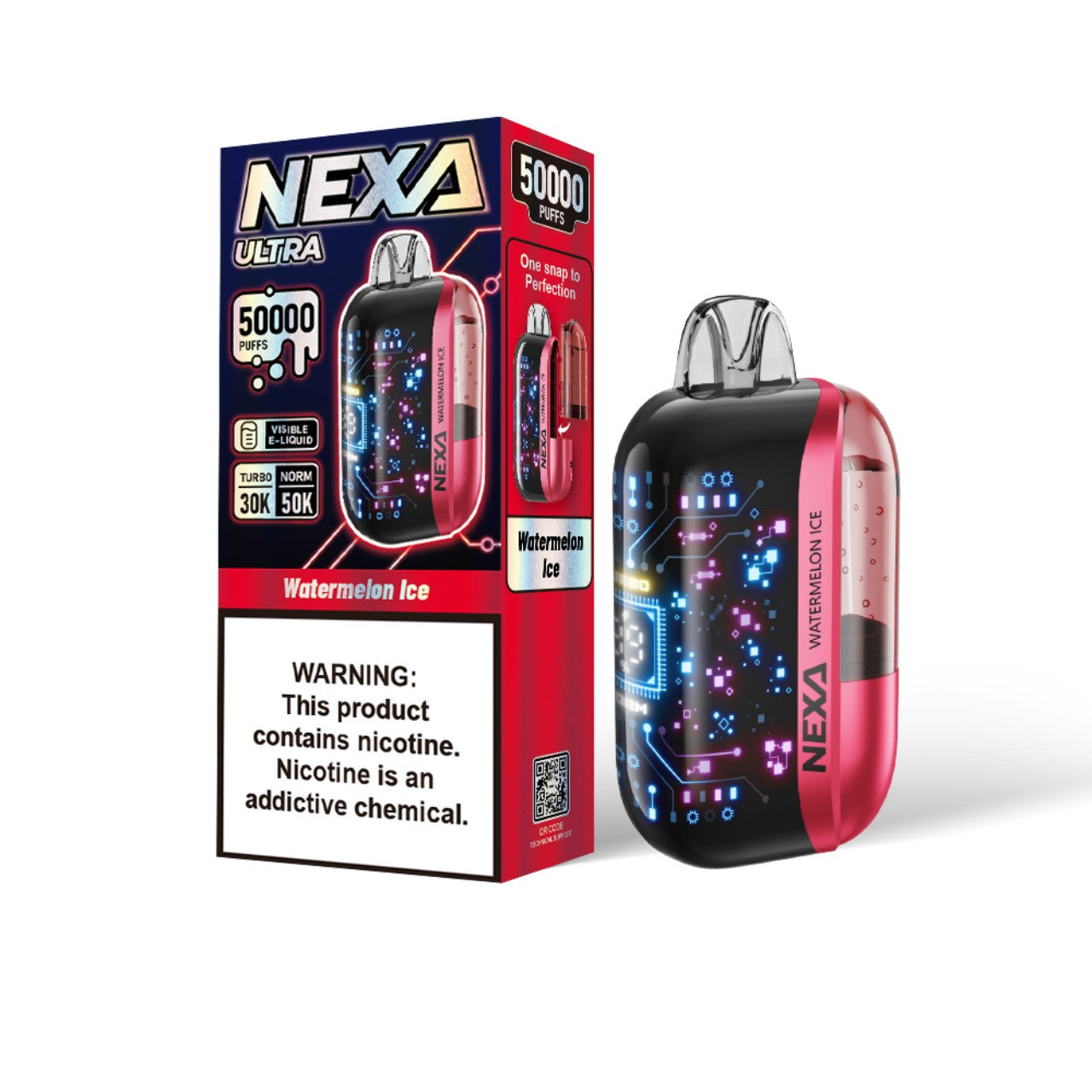 NEXA Ultra Disposable Vape 50000 Puffs - Watermelon Ice