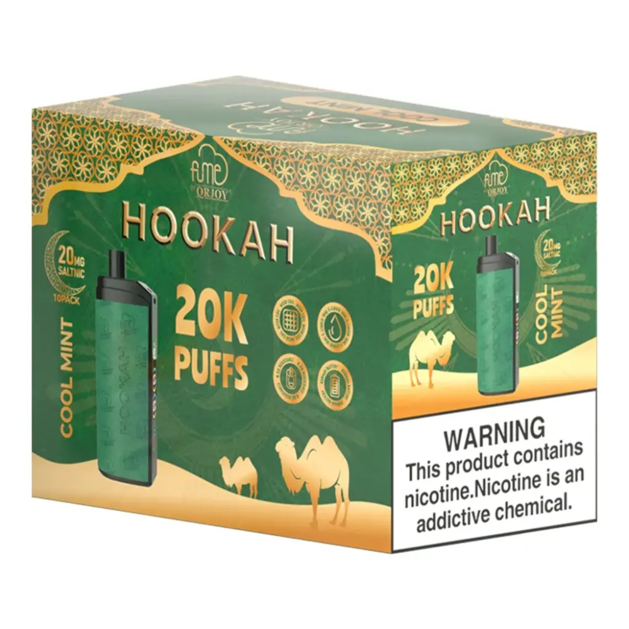 FUME Disposable Hookah Vape 20K - Cool Mint