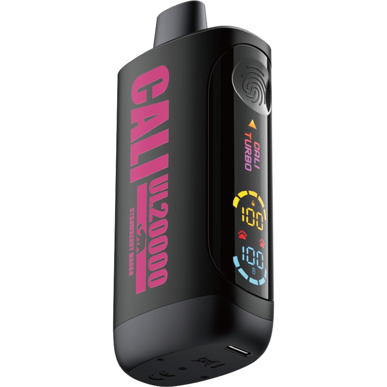 Cali UL20000 Black Series Disposable Pen - Strawberry Mango