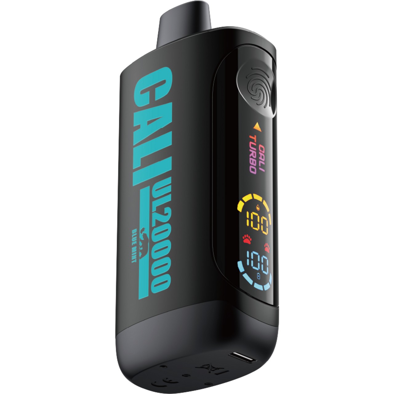 Cali UL20000 Black Series Disposable Pen - Blue Mint