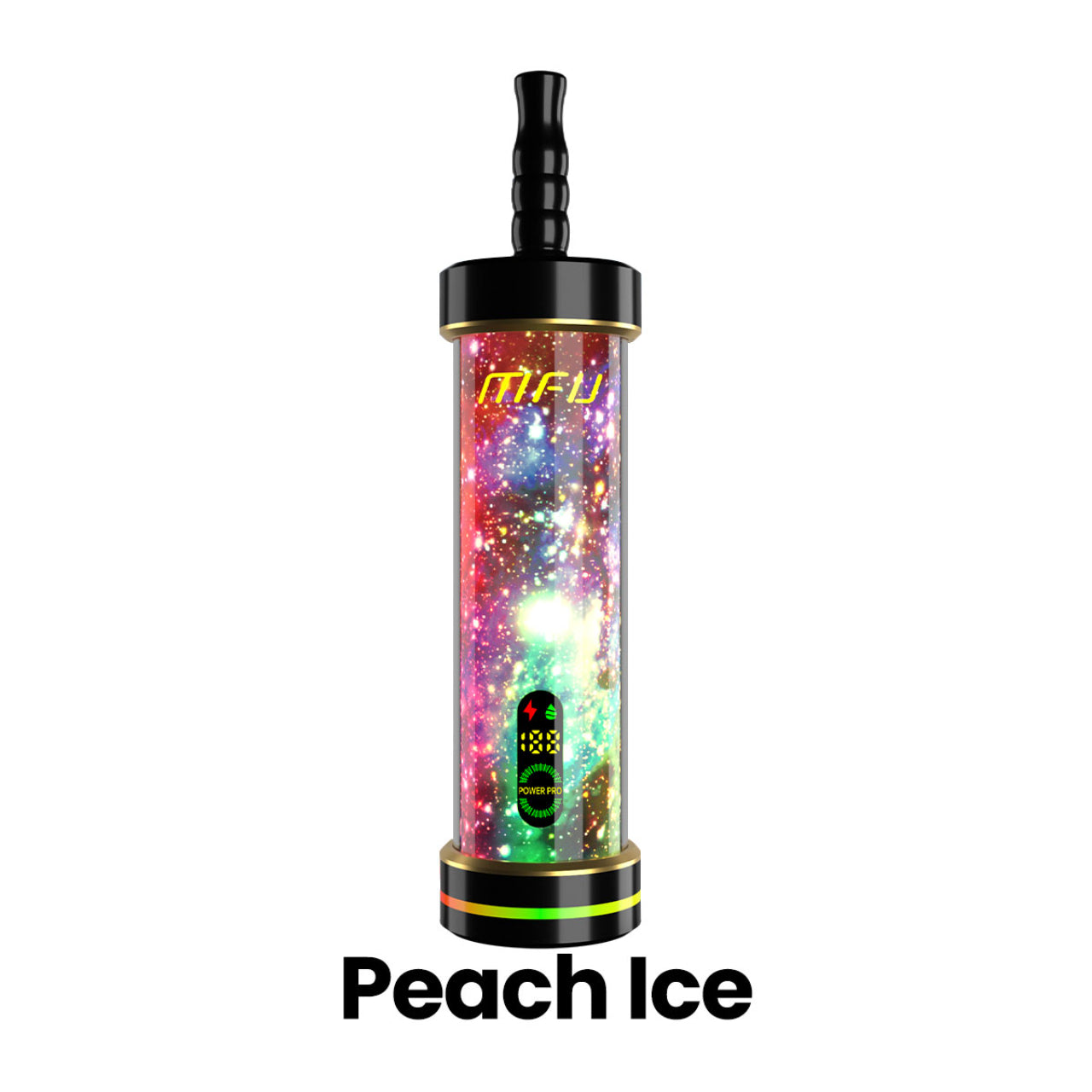 MFU Shisha X2 Disposable Hookah Pen 60K - Peach Ice