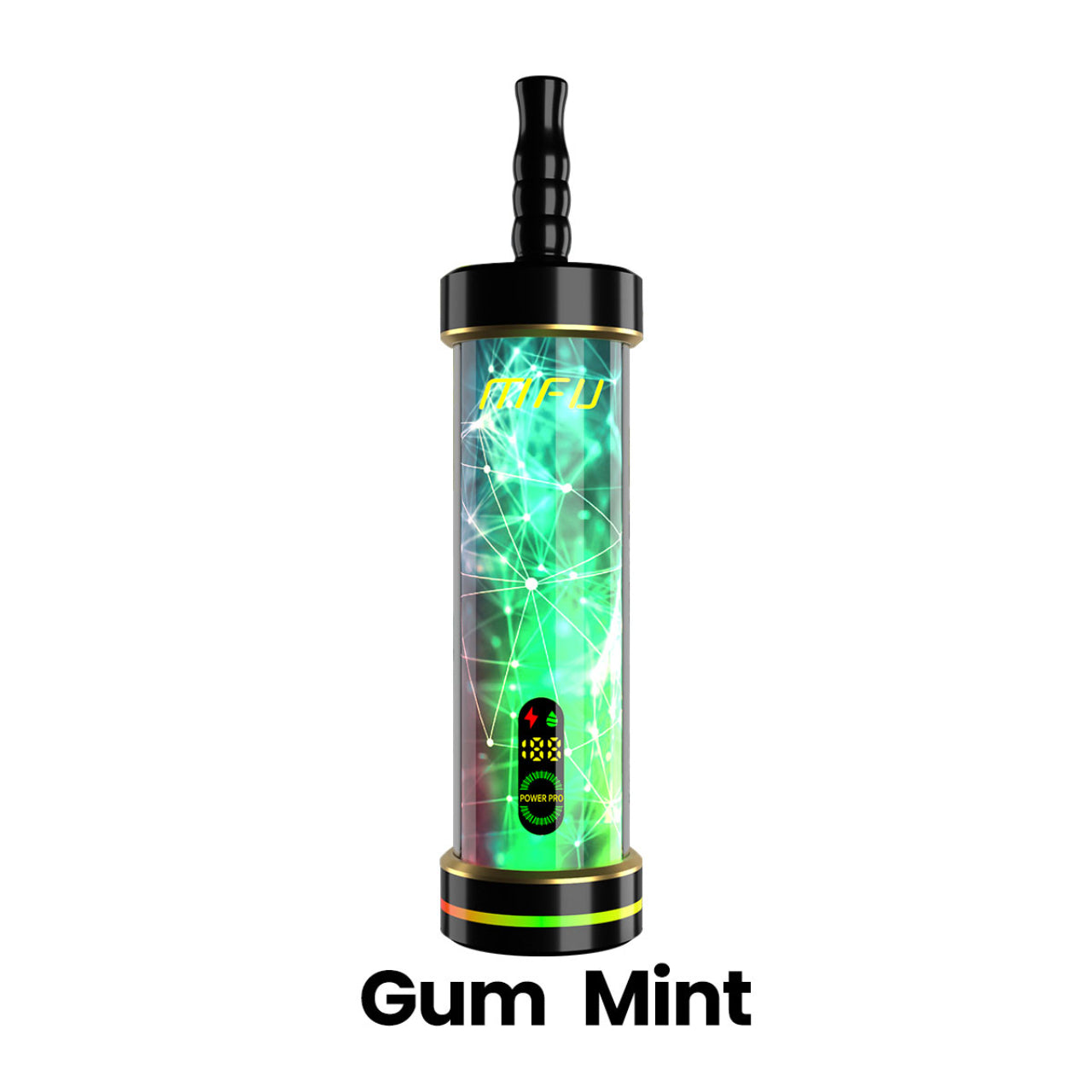 MFU Shisha X2 Disposable Hookah Pen 60K - Gum Mint