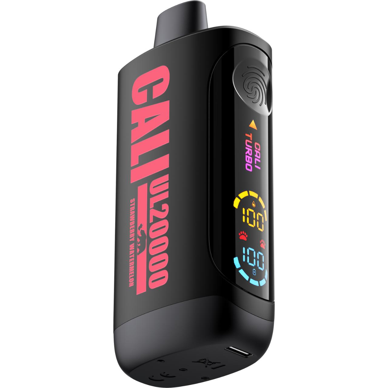 Cali UL20000 Black Series Disposable Pen - Strawberry Watermelon