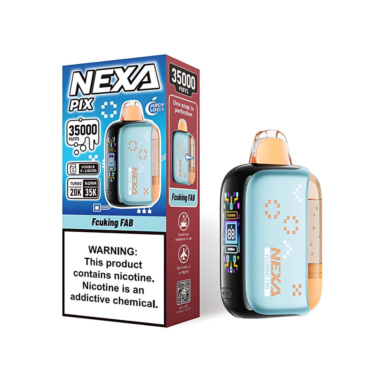 Nexa Pix Vape Disposable - 35K Puffs - Fcuking FAB