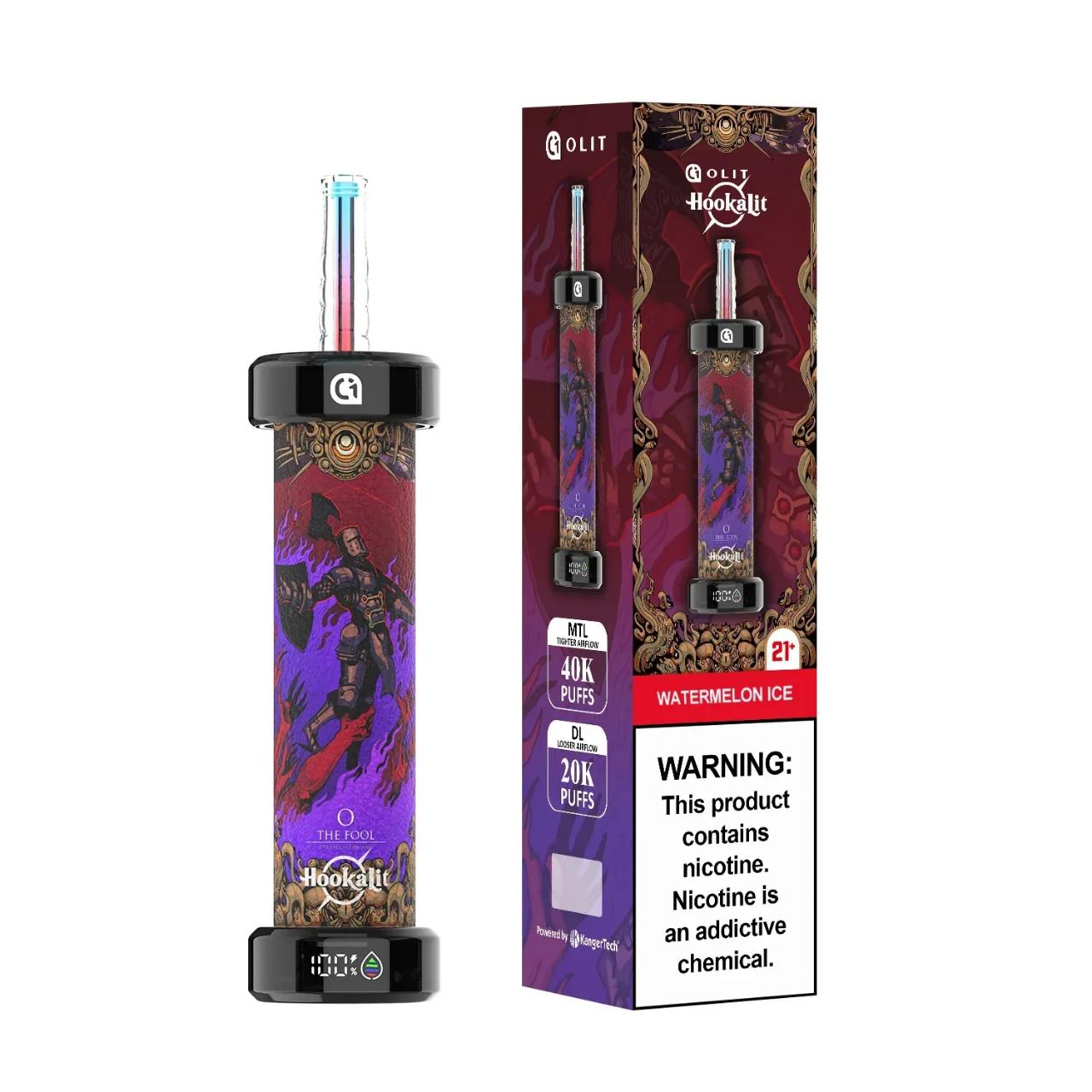 OLIT Hookahlit Disposable Pen 40K Puffs - Watermelon Ice