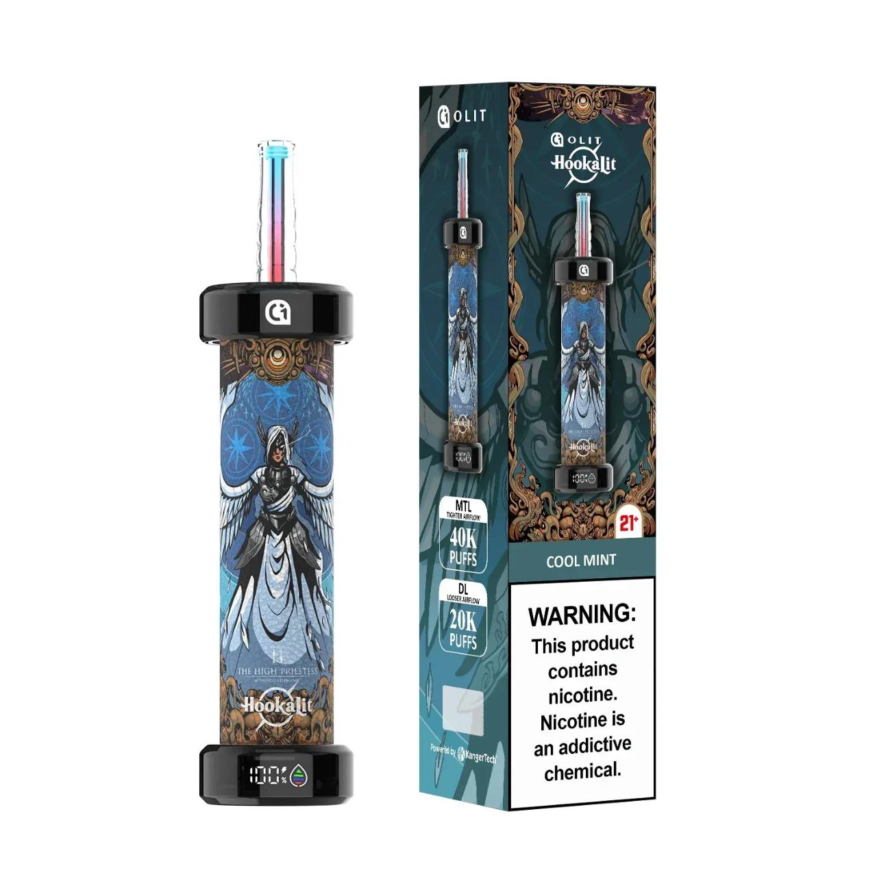 OLIT Hookahlit Disposable Pen 40K Puffs - Cool Mint
