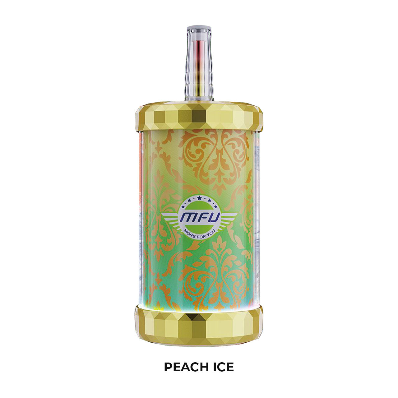 Disposable Hookah MFU Shisha X3 150000 Puffs - Peach Ice