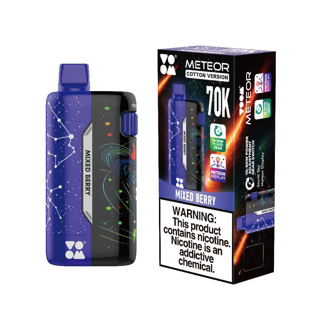 Voom Meteor 70000 Puffs Disposable Vape - Mixed Berry