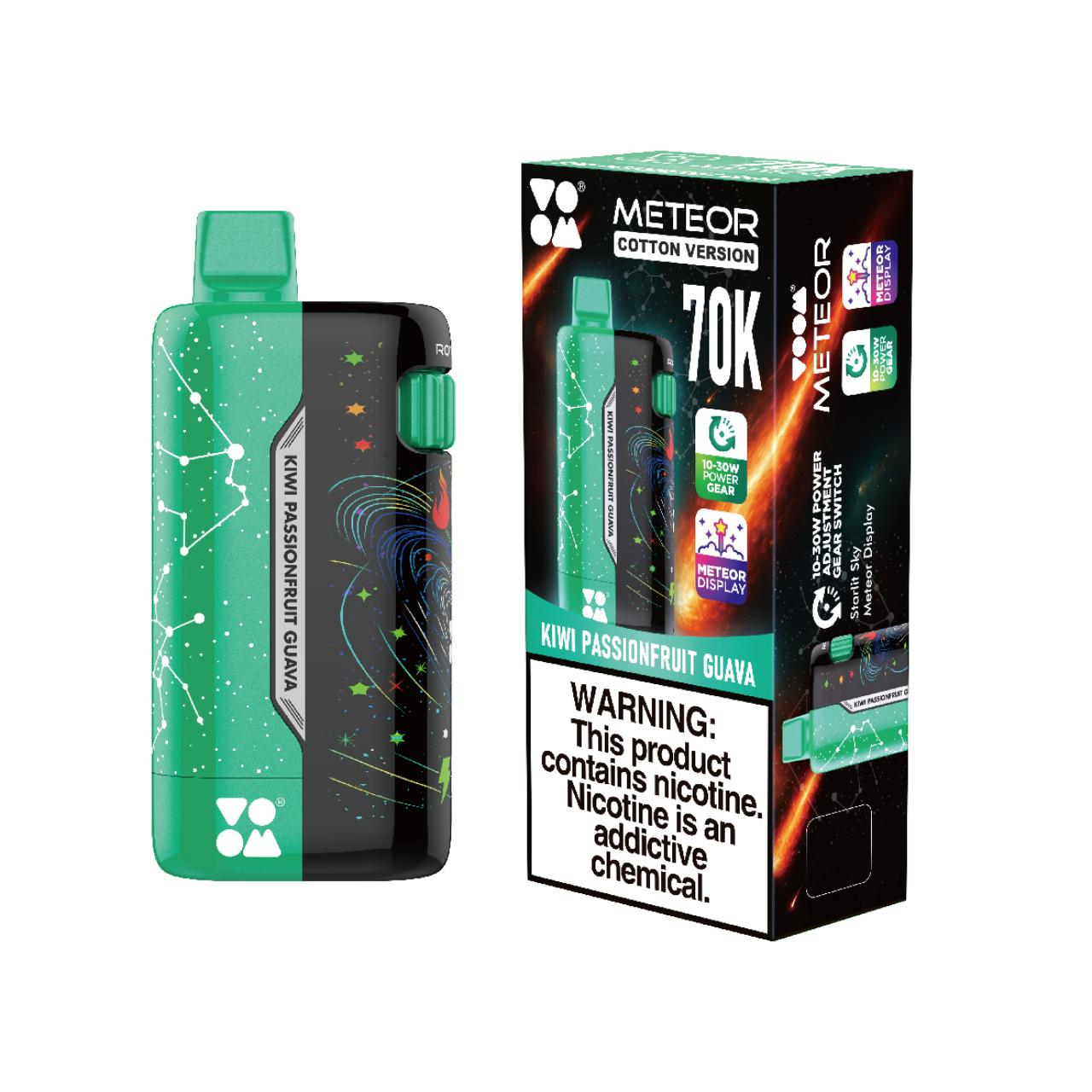 Voom Meteor 70000 Puffs Disposable Vape - Kiwi Passionfruit Guava