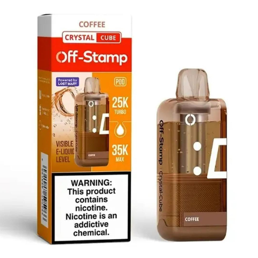 Off Stamp Crystal X-Cube 35k Replacement Pod Cartridge - Coffee