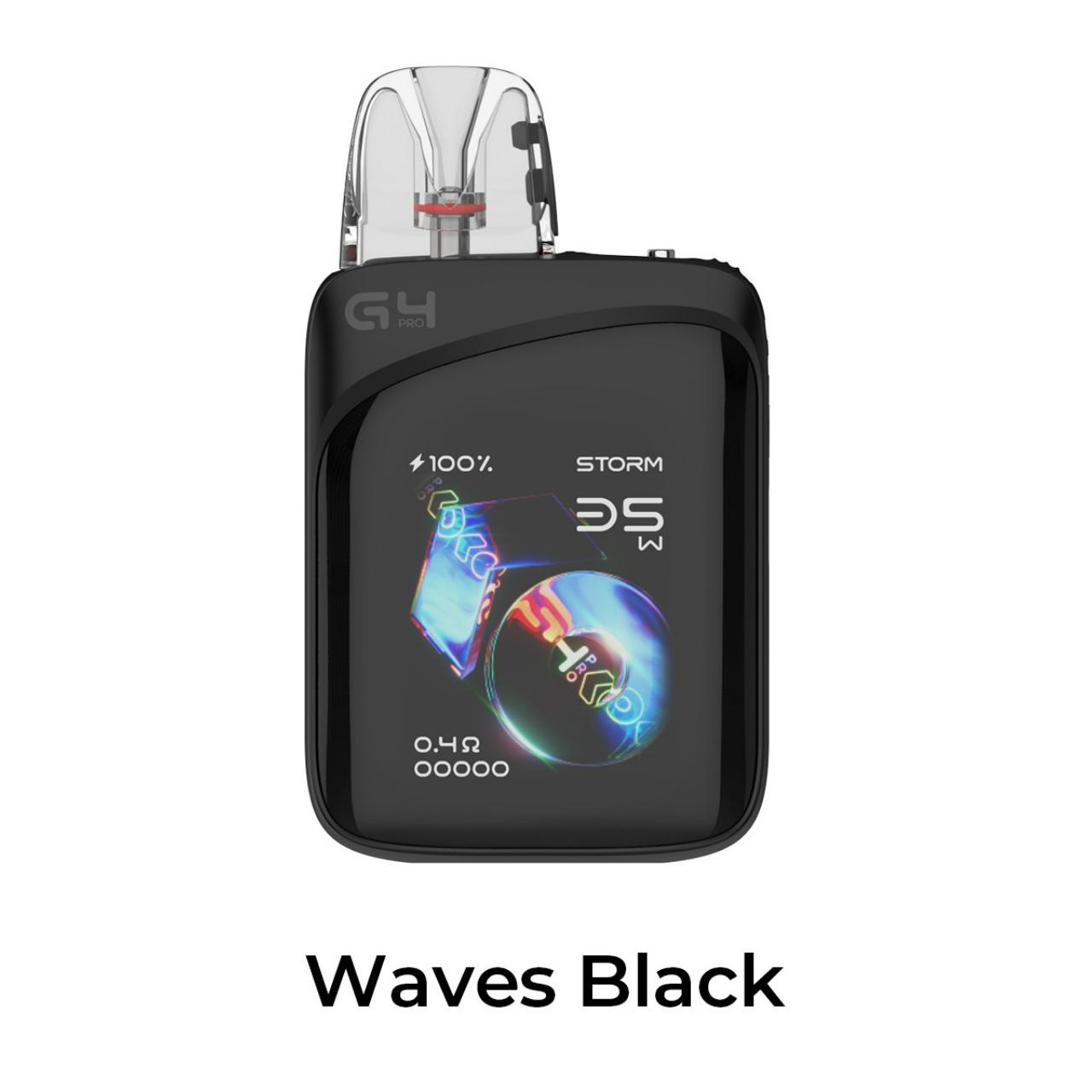 Uwell Caliburn G4 Pro Koko Vape Pod Kit - Waves Black