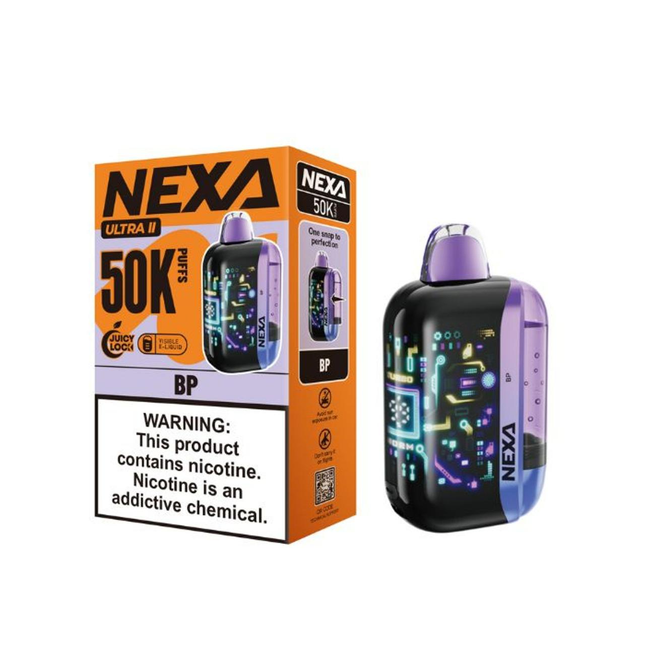 NEXA Ultra II 50000 Puff Disposable Vape - BP