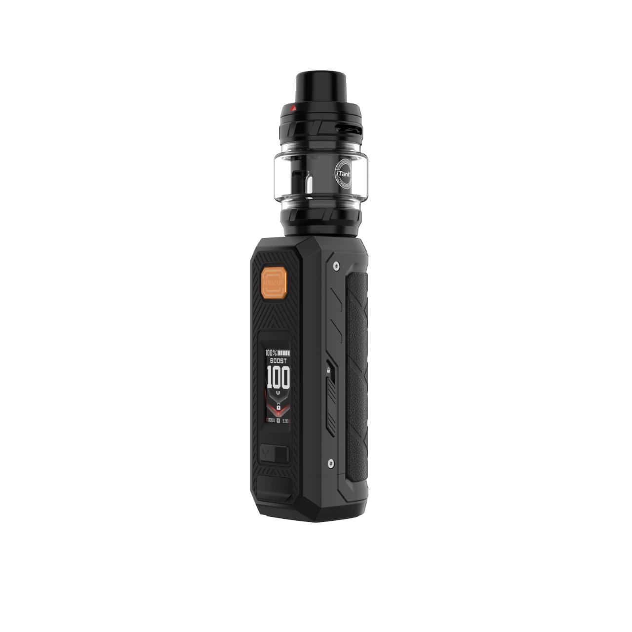 Vaporesso Armour Ultra Vape Kit Rugged Design Adjustable Wattage - Obsidian Black