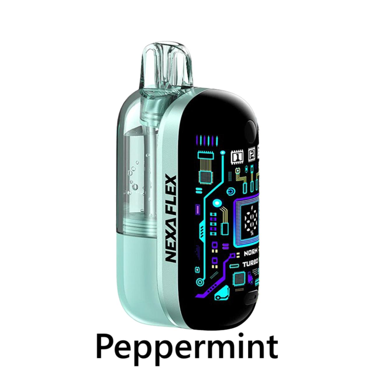Pepper Mint Nexa Flex Crystal 40K Modular Vape Pod System