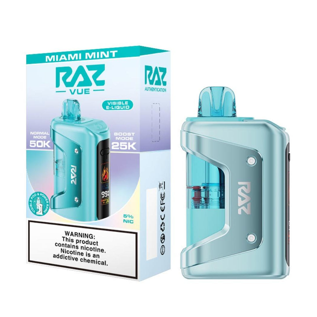 Miami Mint Raz Vape VUE 50K Modular Pod System