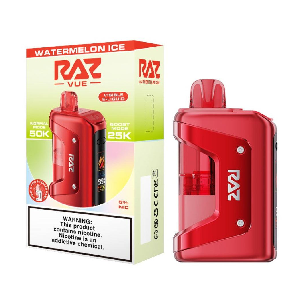 Watermelon Ice Raz Vape VUE 50K Modular Pod System