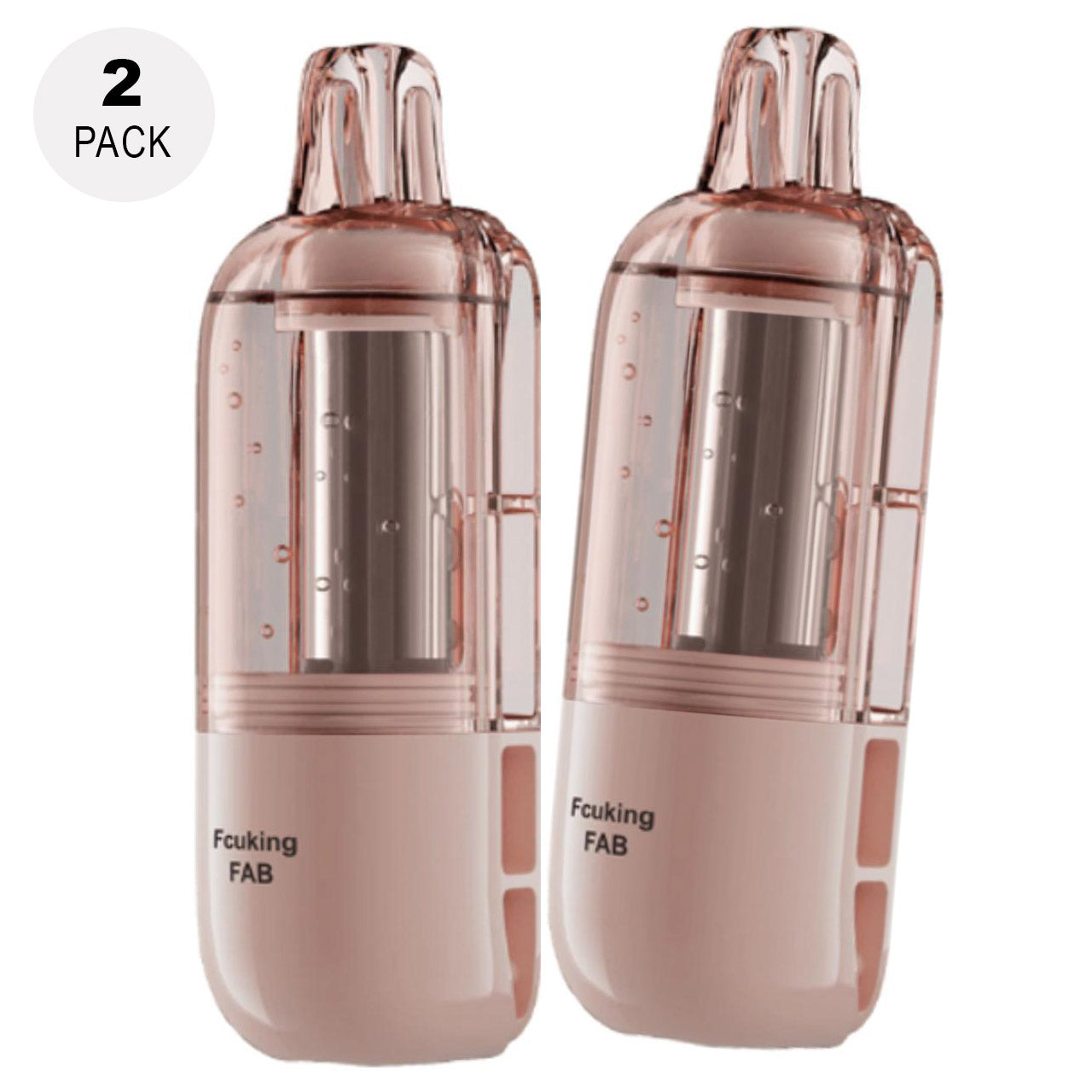 2-Pack Fcuking FAB Replacement Pods For Nexa Flex Crystal 40K