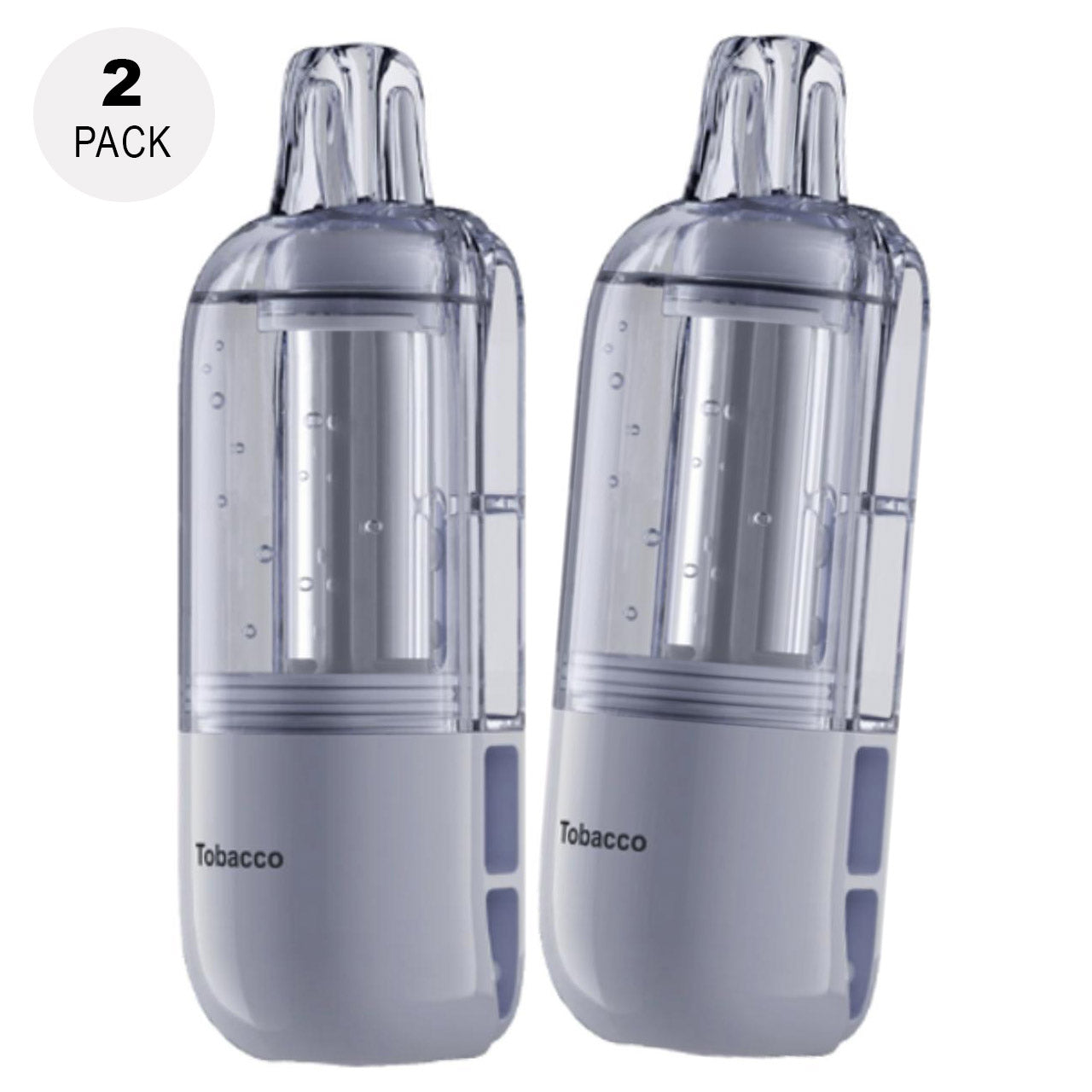 2-Pack Tobacco Replacement Pods For Nexa Flex Crystal 40K