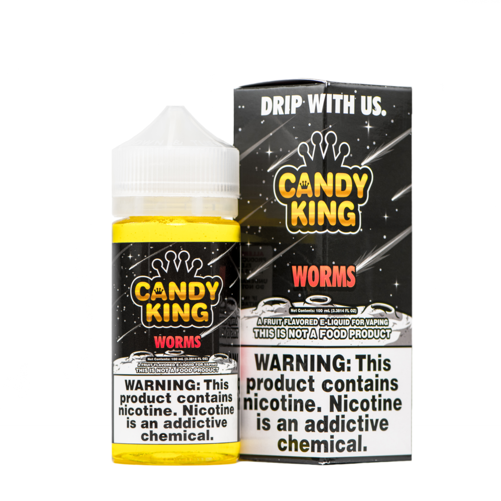 Candy King Ejuice 100ml Worms Flavor - 3 MG