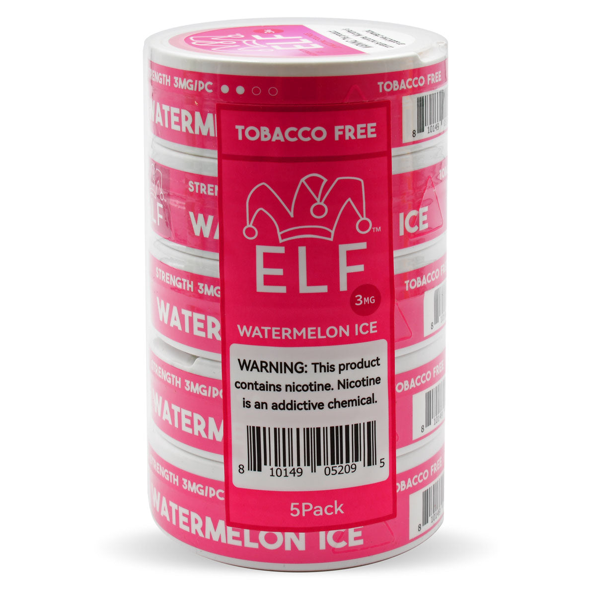 Watermelon Ice Nic Pouches 5 Pack