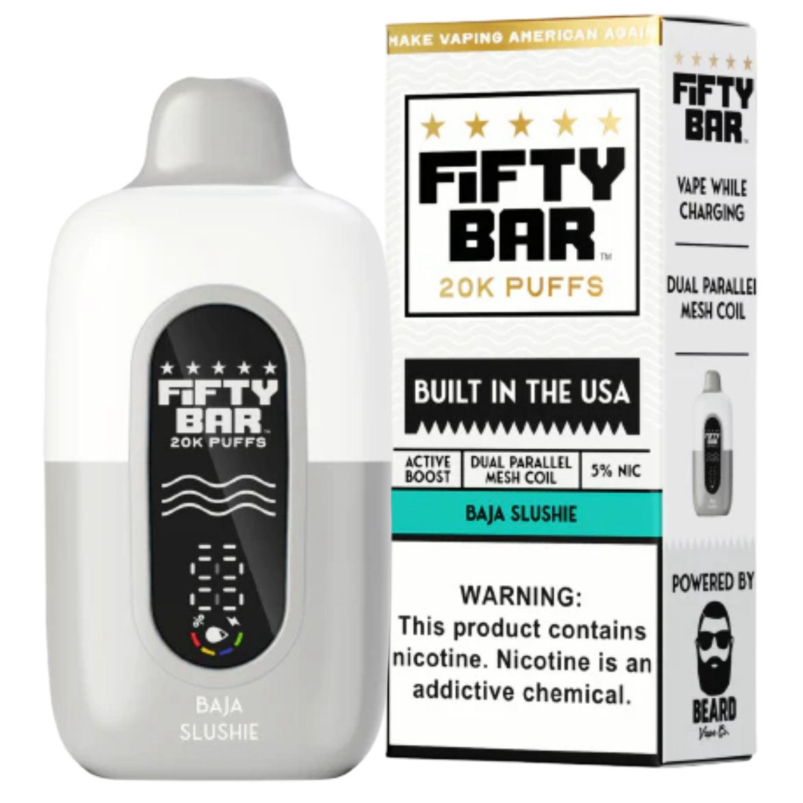 Baja Slushie - Fifty Bar vape flavor