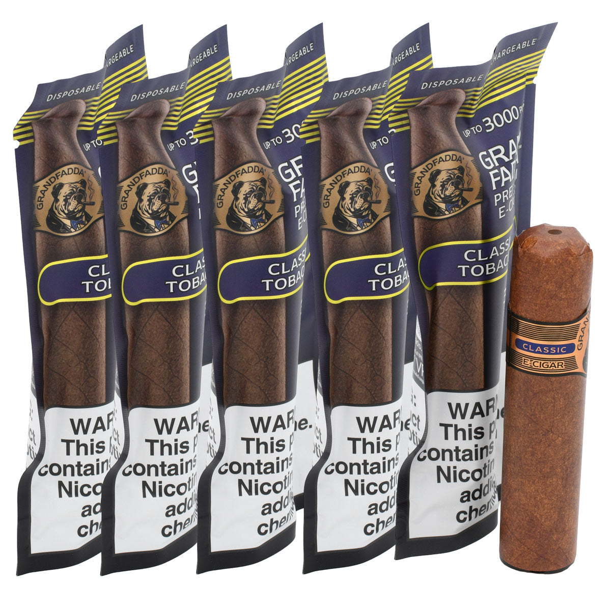 Classic E-Cigar 5-Pack