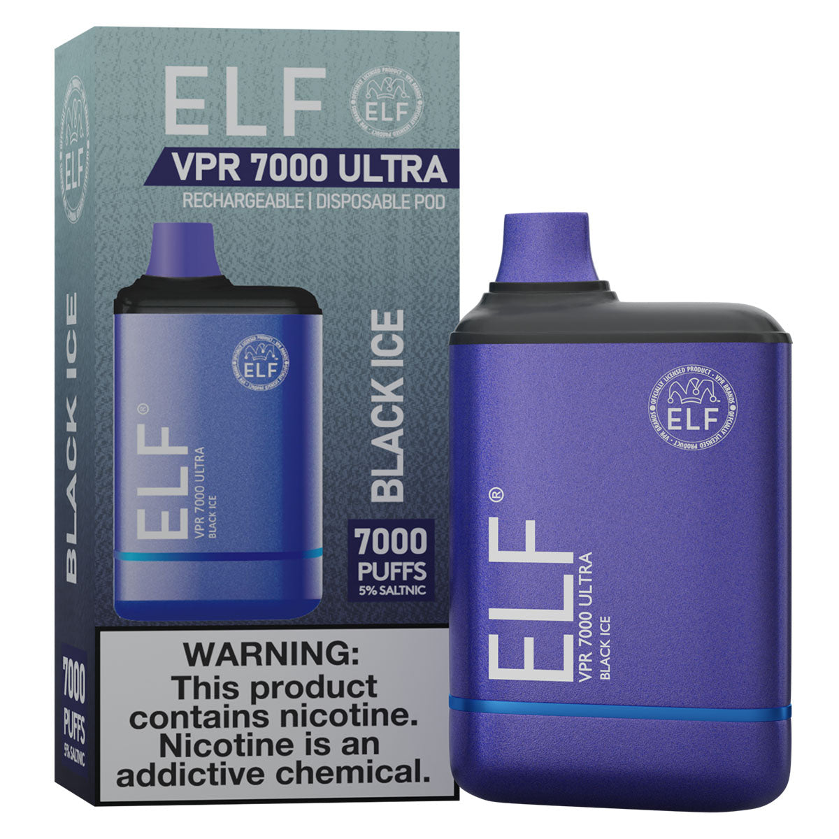 ELF Vape VPR 7000 Ultra Disposables