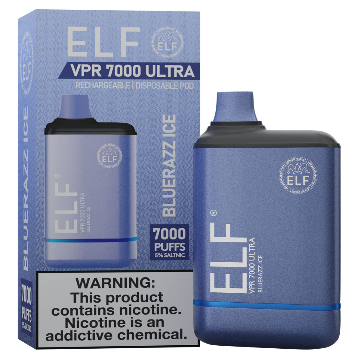 ELF Vape VPR 7000 Ultra Disposables