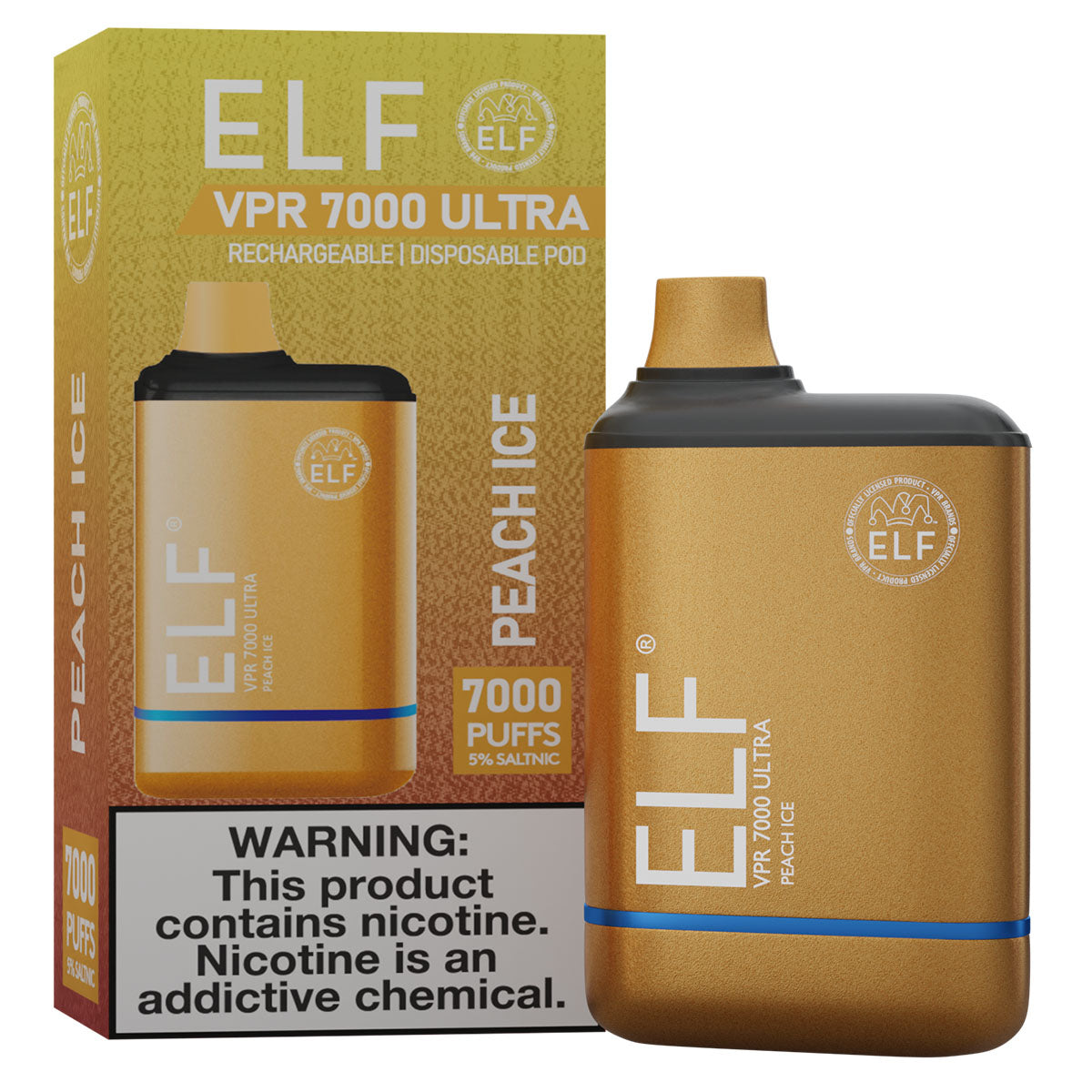 ELF Vape VPR 7000 Ultra Disposables
