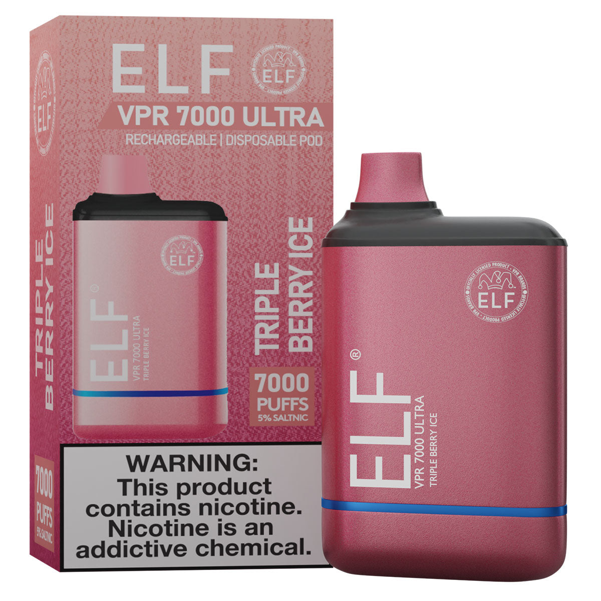 ELF Vape VPR 7000 Ultra Disposables