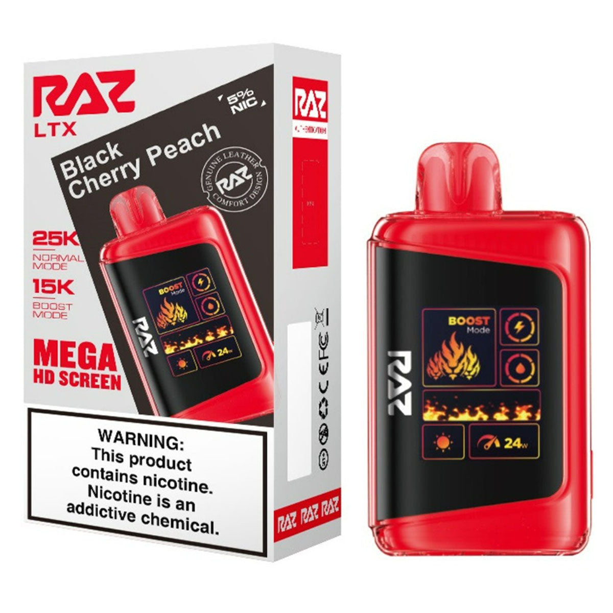 RAZ LTX 25000 Puffs Vape Disposable 16mL