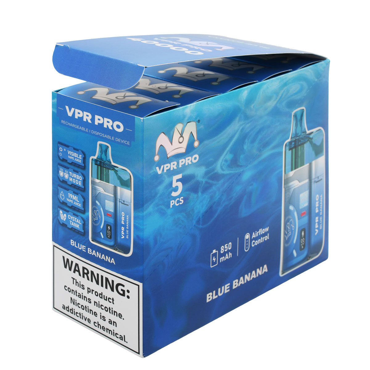 5pcs POP Blue-Banana VPR 40K