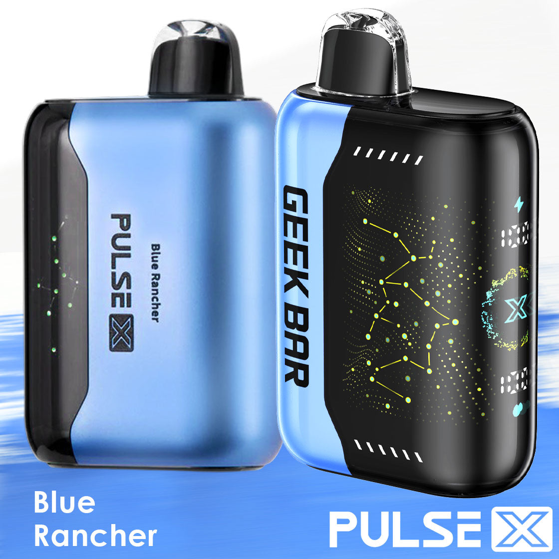 Blue Rancher Flavor - Geek Bar Pulse X Disposable Vape