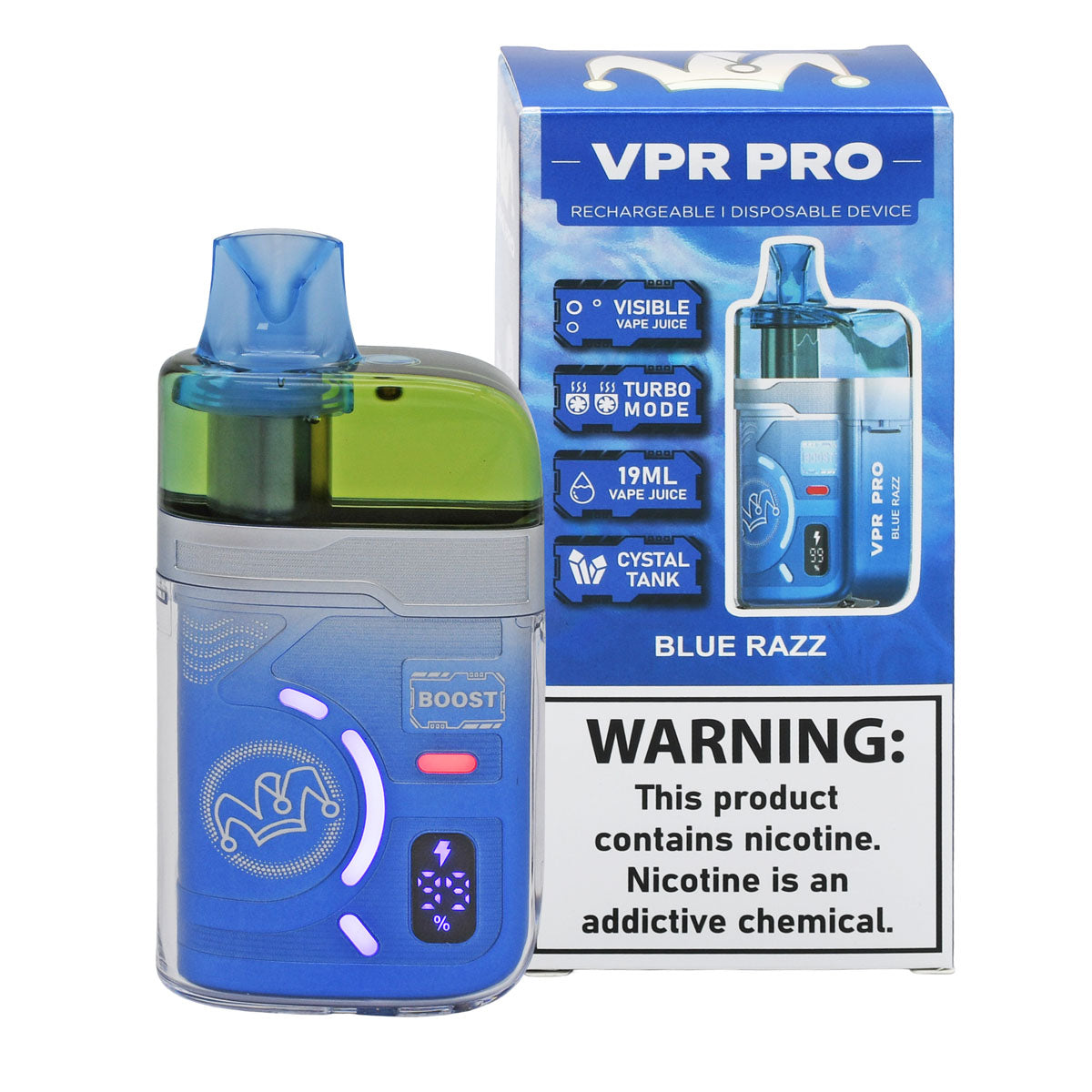 Blue Razz Elf VPR 40K dispo vape