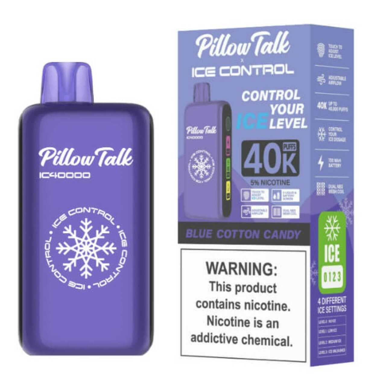 Pillow Talk IC40000 Disposable Vape - 20mL / 40K Puffs