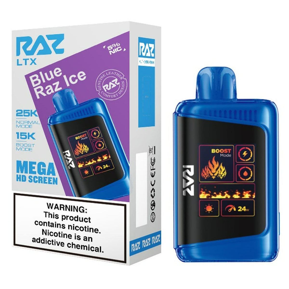 RAZ LTX 25000 Puffs Vape Disposable 16mL