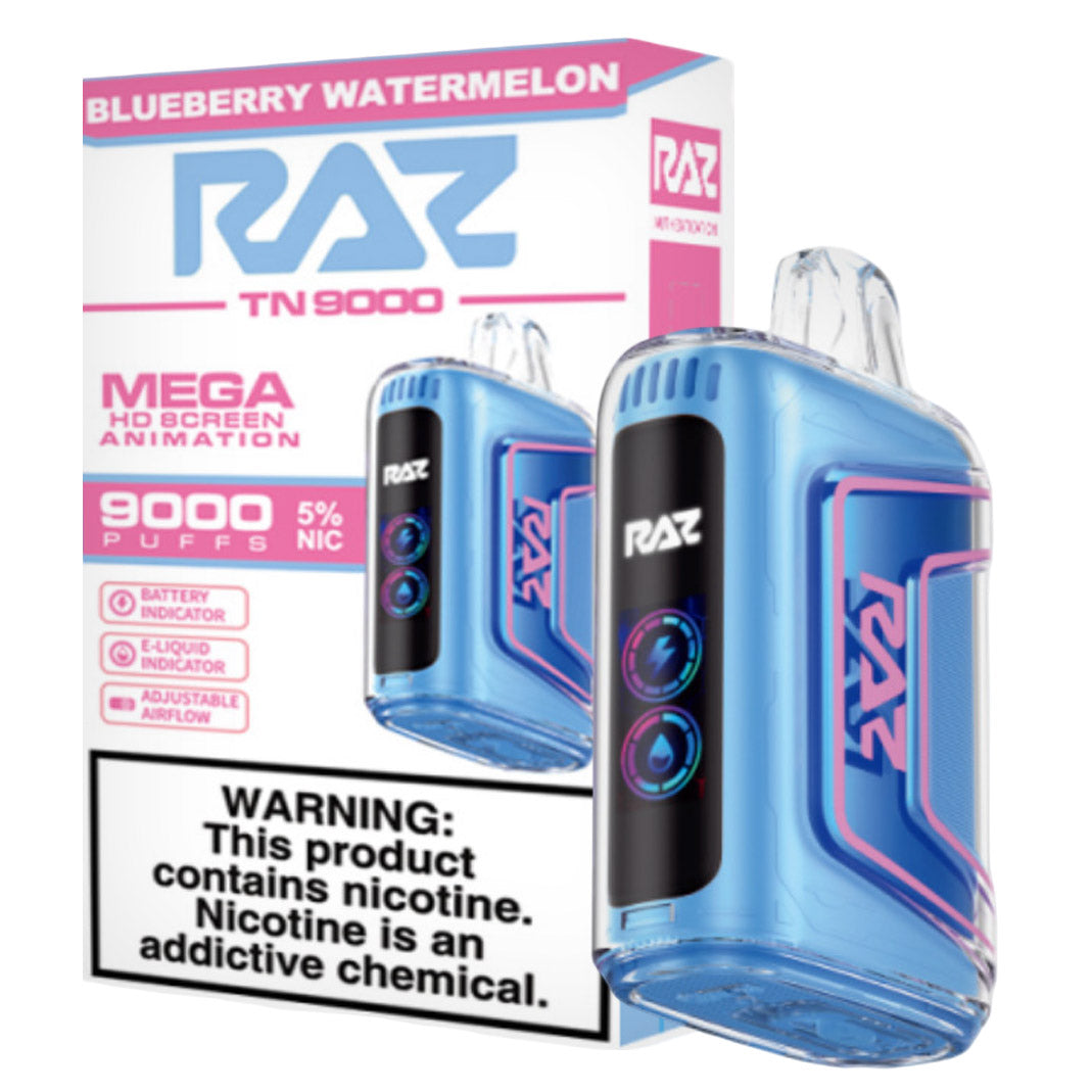 Blueberry Watermelon RAZ vape TN9000