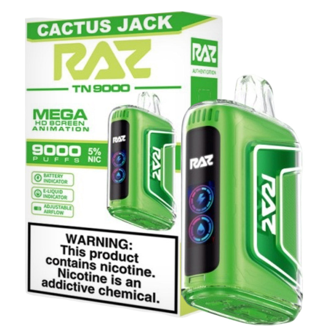 Cactus Jack RAZ vape TN9000