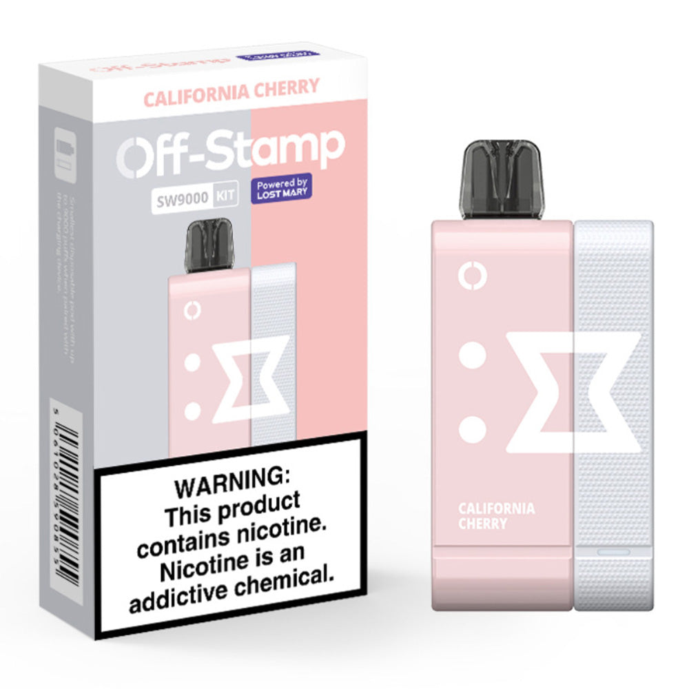 California Cherry Flavor SW9000 Off Stamp Vape