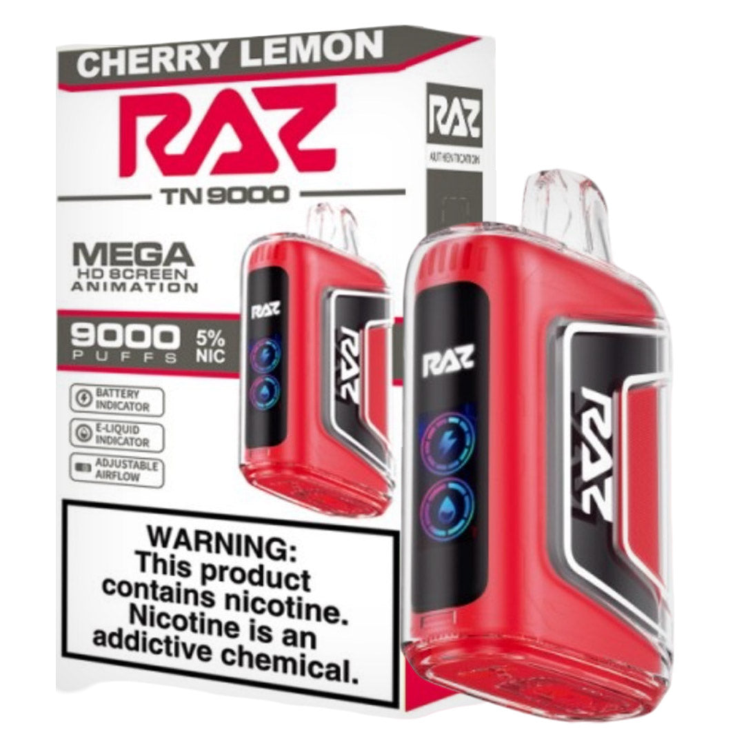 Cherry Lemon RAZ vape TN9000