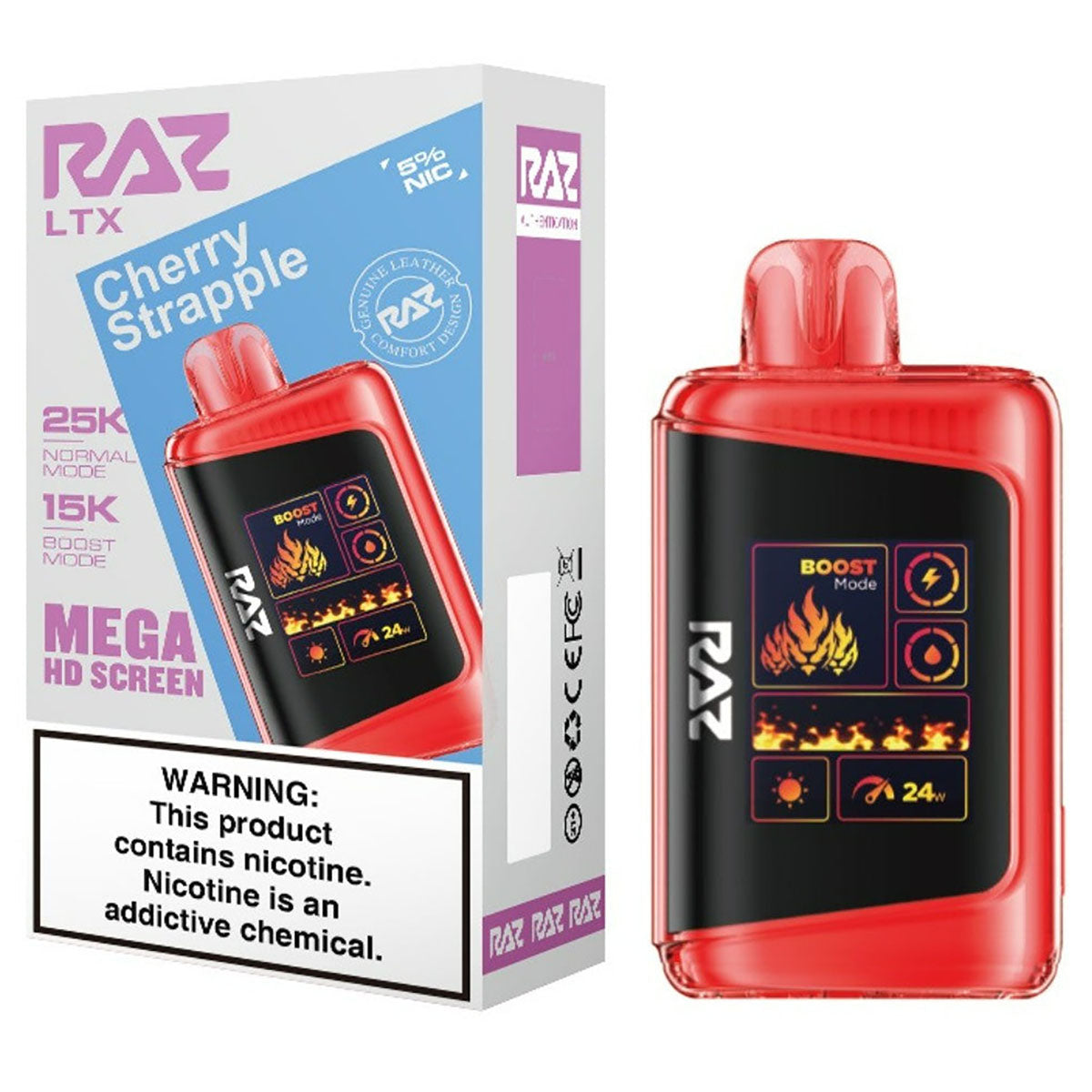 RAZ LTX 25000 Puffs Vape Disposable 16mL