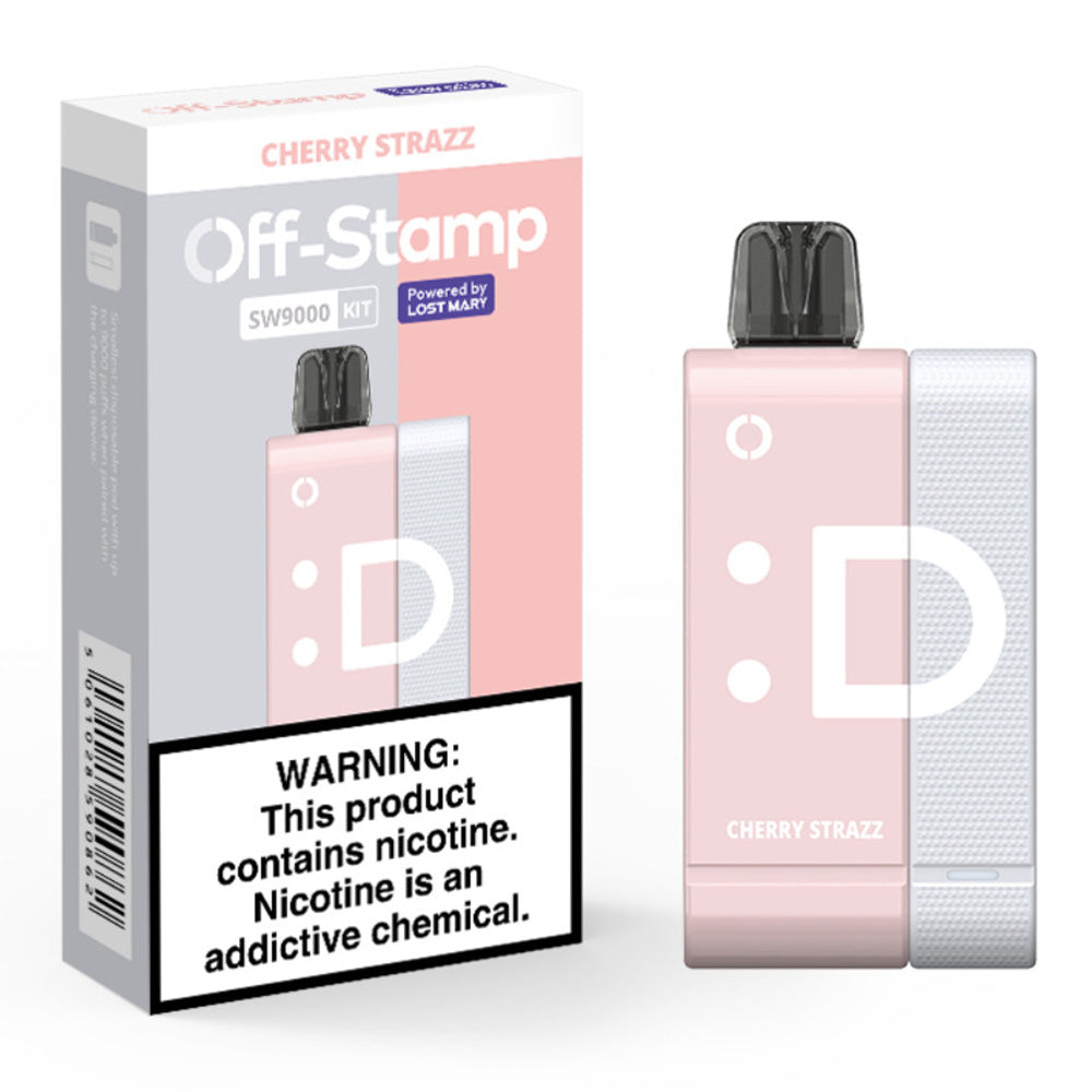 Cherry Strazz Flavor SW9000 Off Stamp Vape