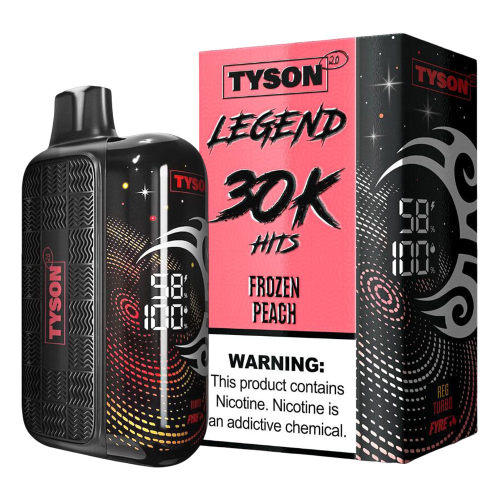 Frozen Peach Tyson 2.0 Legend Vape