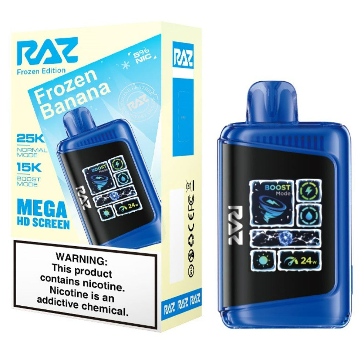 RAZ LTX 25000 Puffs Vape Disposable 16mL