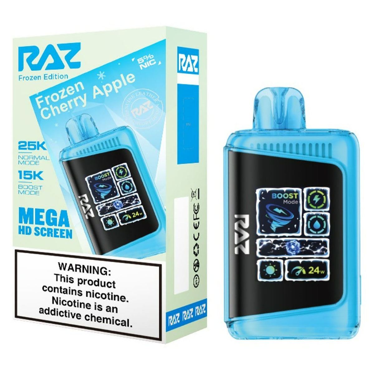 RAZ LTX 25000 Puffs Vape Disposable 16mL