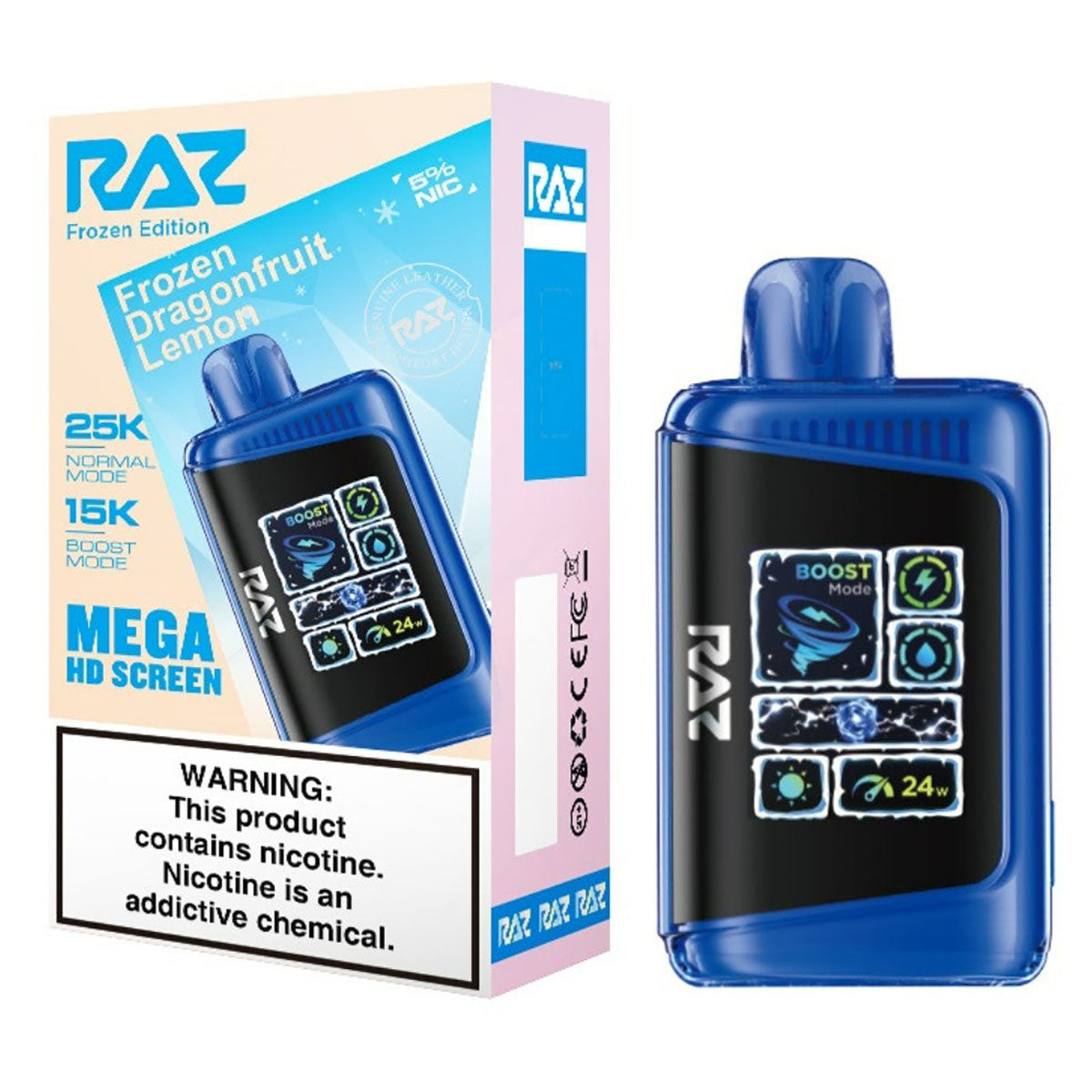 RAZ LTX 25000 Puffs Vape Disposable 16mL