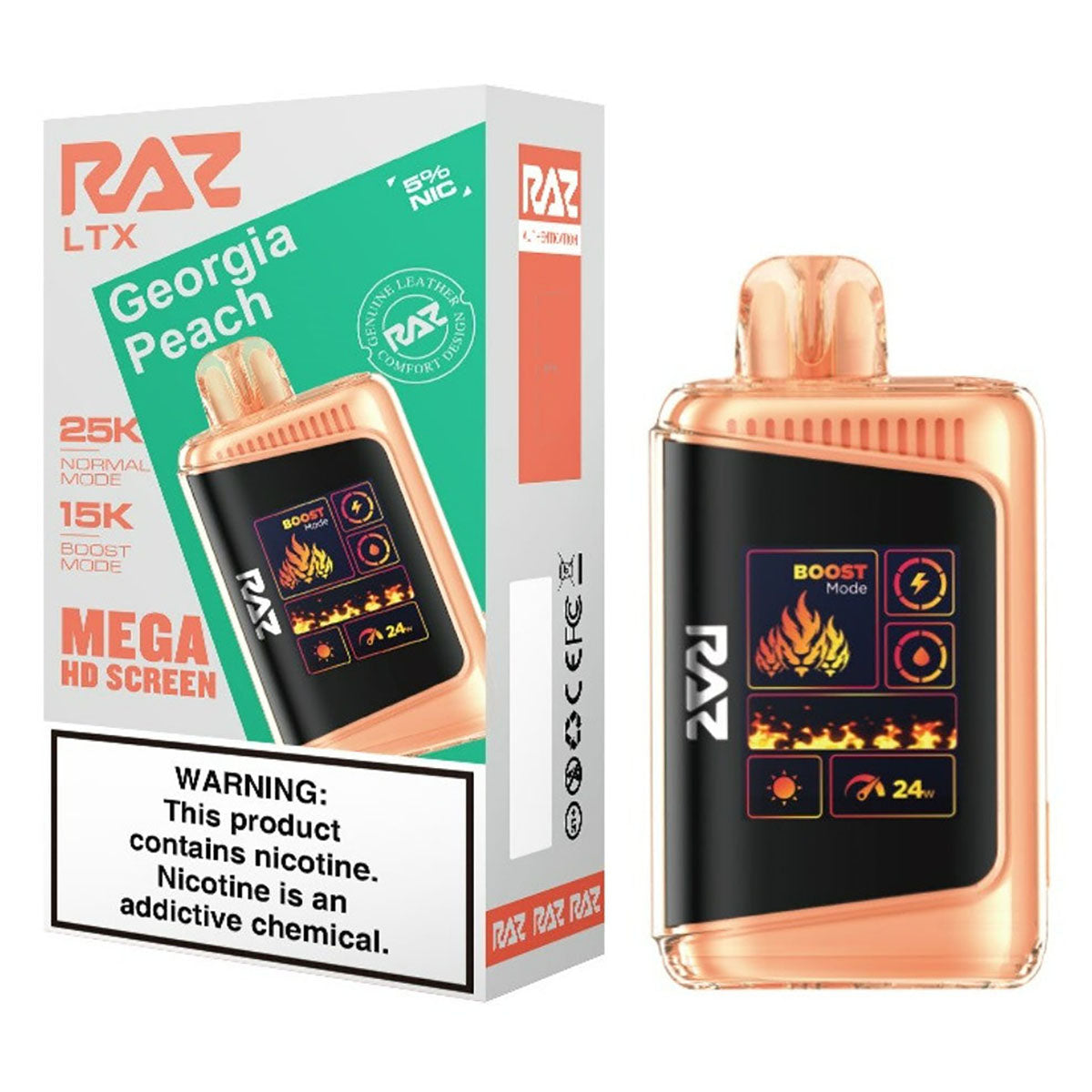 RAZ LTX 25000 Puffs Vape Disposable 16mL